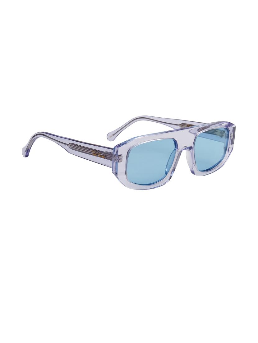 ted-smith unisex candy blue premium italian acetate sunglasses with polarized lenses for men & women - 21711828 - Standard Image - 3