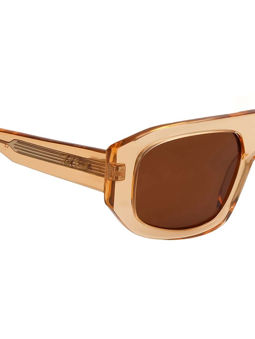 ted-smith unisex brown premium italian acetate sunglasses with  polarized lenses for men & women - 21711829 -  Standard Image - 5