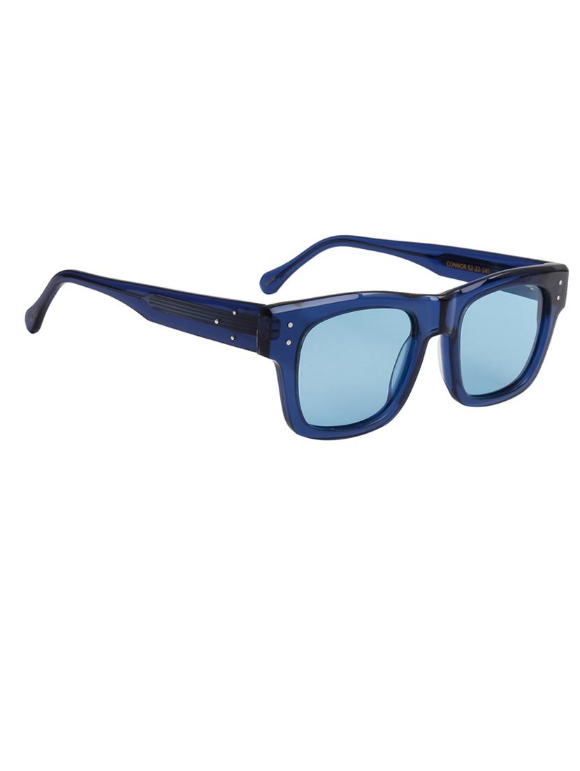 ted-smith unisex blue premium italian acetate sunglasses with polarized lenses for men & women - 21711834 - Standard Image - 3