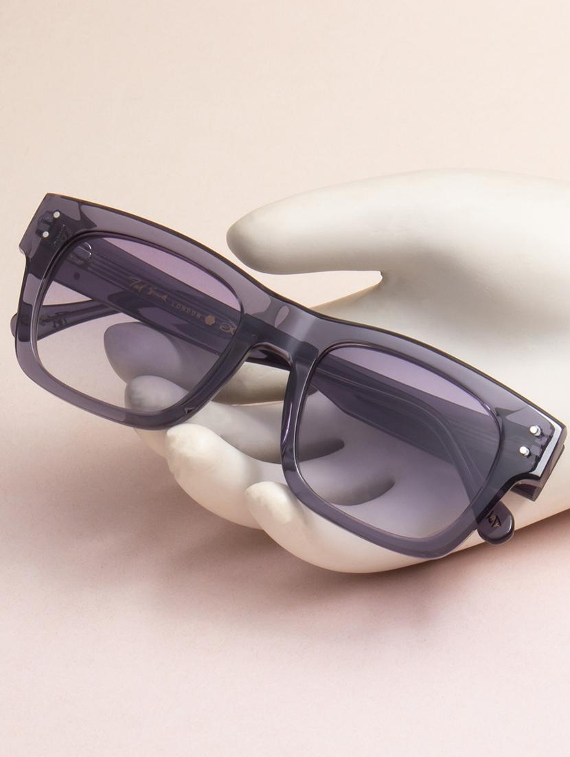 ted-smith unisex grey graded premium italian acetate sunglasses with  polarized lenses for men & women - 21711835 -  Zoom Image - 0