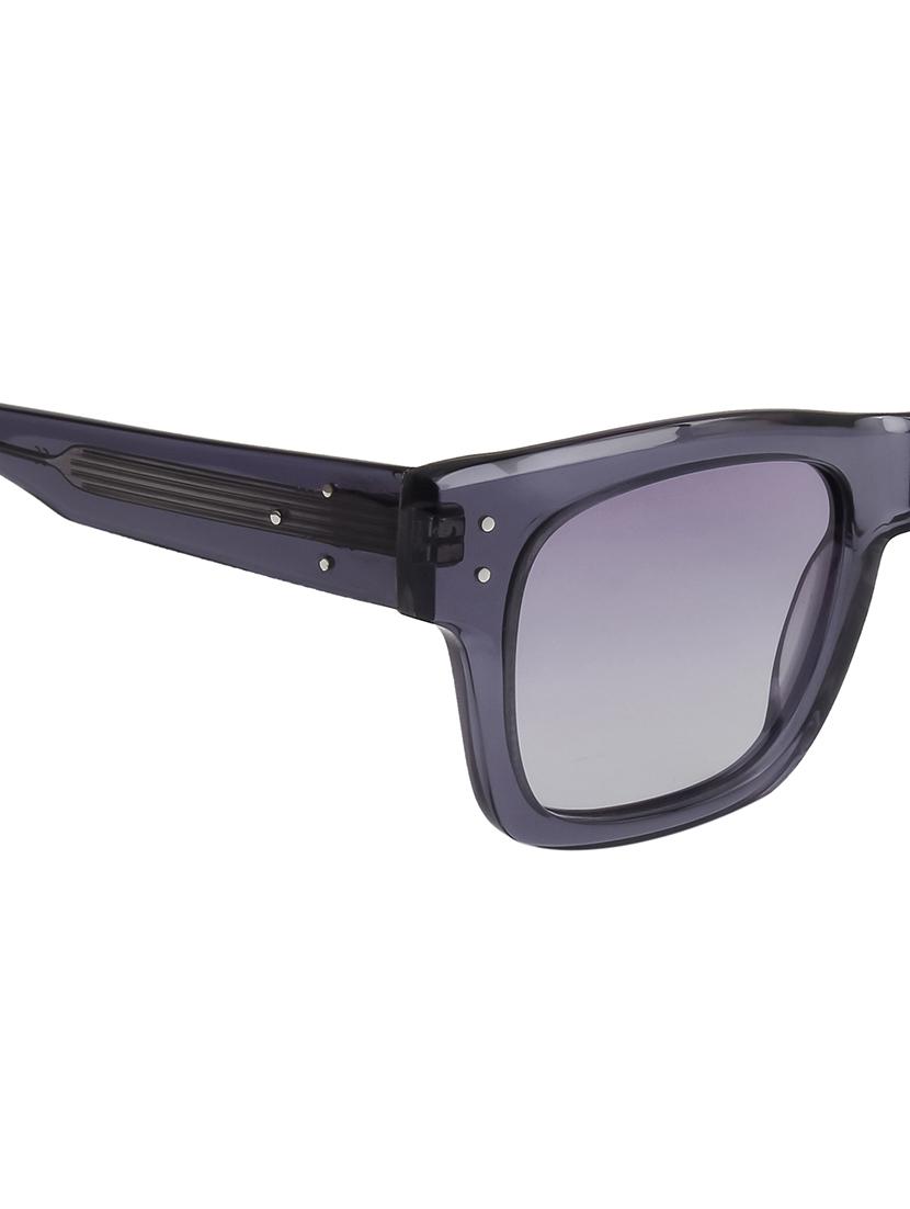 ted-smith unisex grey graded premium italian acetate sunglasses with polarized lenses for men & women - 21711835 - Standard Image - 5
