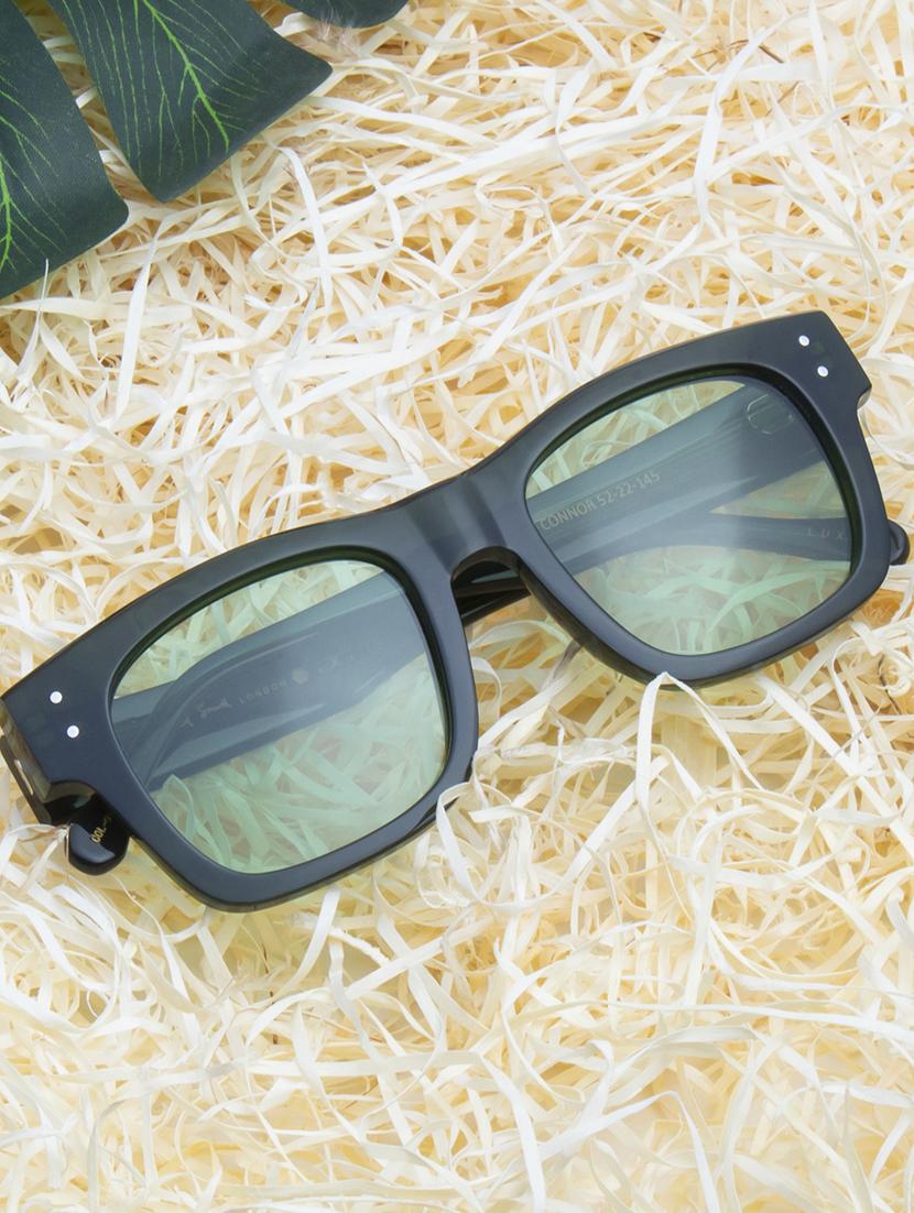 ted-smith unisex green premium italian acetate sunglasses with  polarized lenses for men & women - 21711836 -  Zoom Image - 0