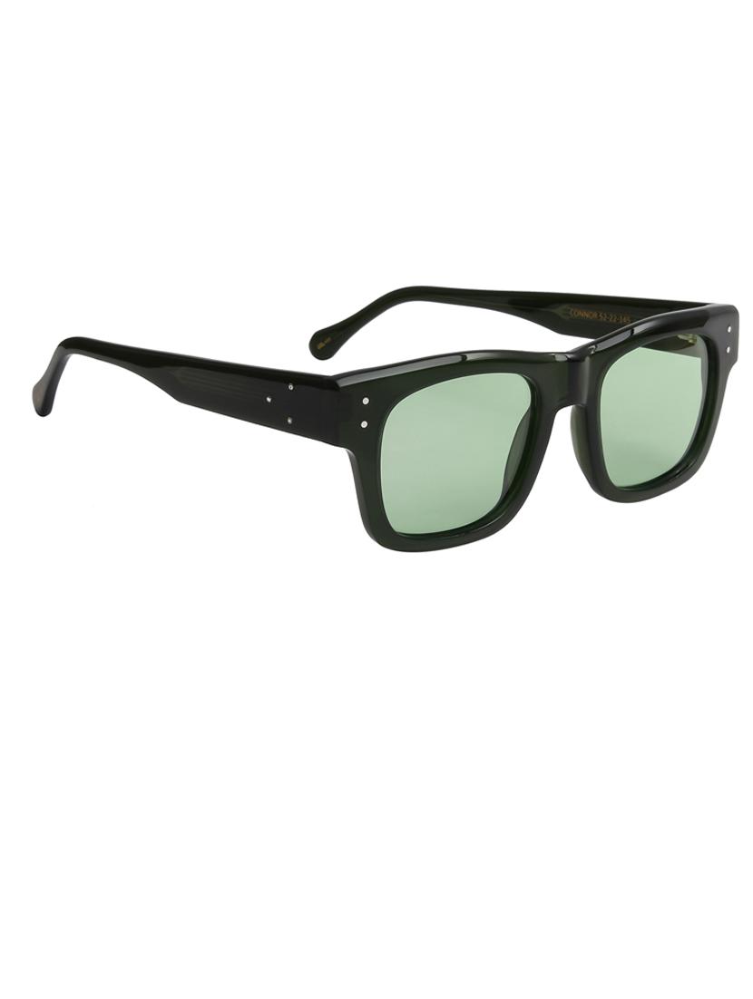ted-smith unisex green premium italian acetate sunglasses with polarized lenses for men & women - 21711836 - Standard Image - 3