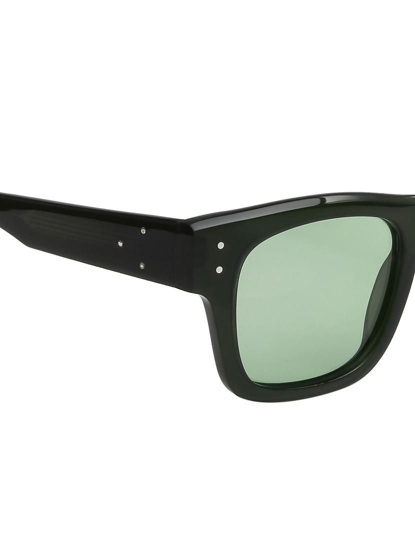 ted-smith unisex green premium italian acetate sunglasses with polarized lenses for men & women - 21711836 - Standard Image - 5