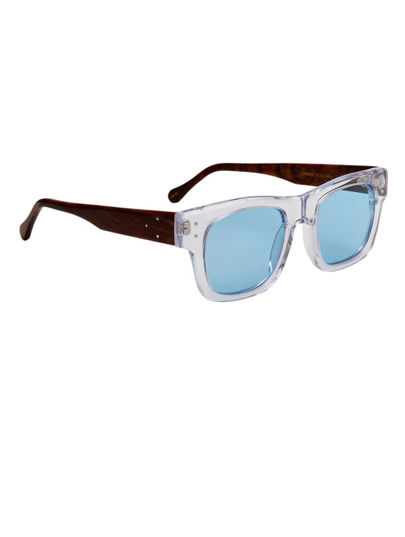 ted-smith unisex blue premium italian acetate sunglasses with polarized lenses for men & women - 21711837 - Standard Image - 3