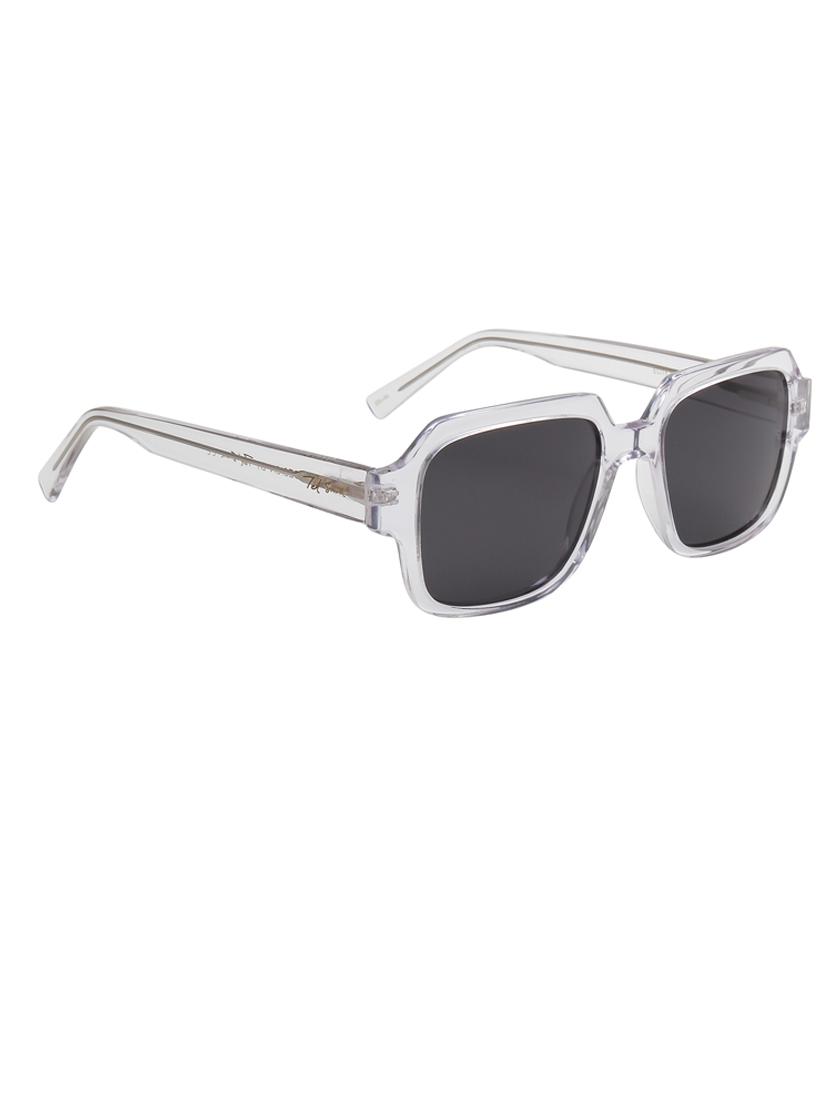 ted-smith unisex black premium italian acetate sunglasses with polarized lenses for men & women - 21711843 - Standard Image - 3