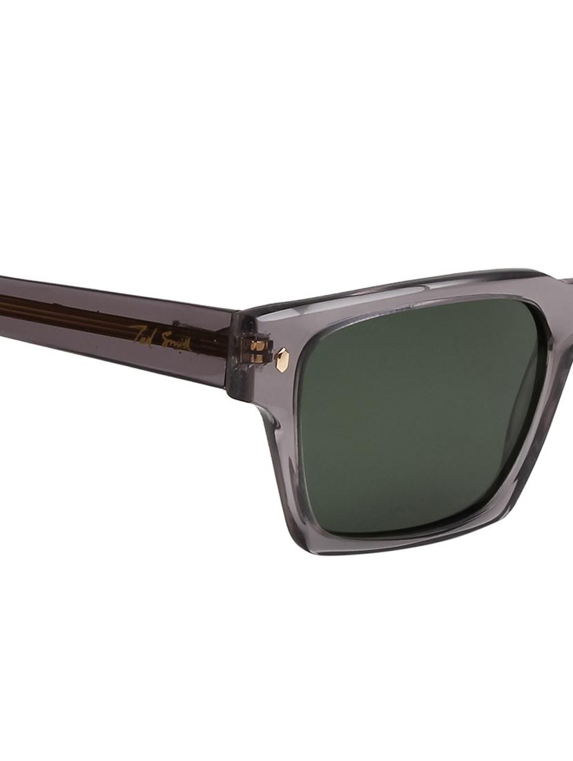 ted-smith unisex green premium italian acetate sunglasses with polarized lenses for men & women - 21711857 - Standard Image - 5