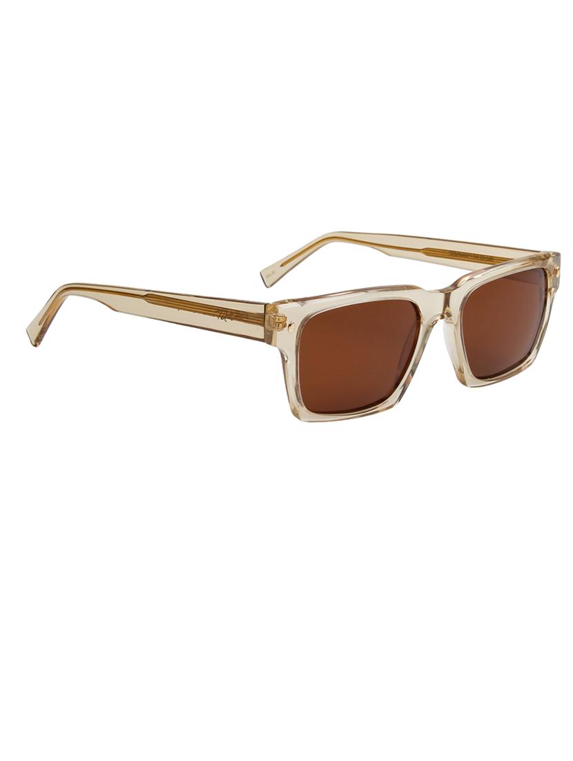 ted-smith unisex brown premium italian acetate sunglasses with polarized lenses for men & women - 21711859 - Standard Image - 3