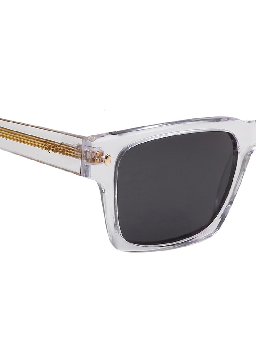 ted-smith unisex black premium italian acetate sunglasses with polarized lenses for men & women - 21711861 - Standard Image - 5