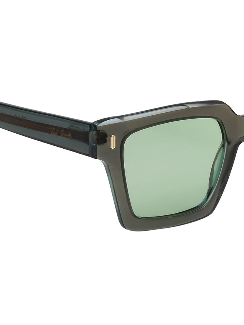 ted-smith unisex green premium italian acetate sunglasses with polarized lenses for men & women - 21711866 - Standard Image - 5