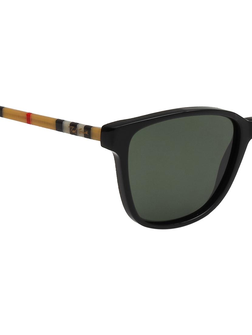 ted-smith unisex green premium italian acetate sunglasses with polarized lenses for men & women - 21711868 - Standard Image - 5