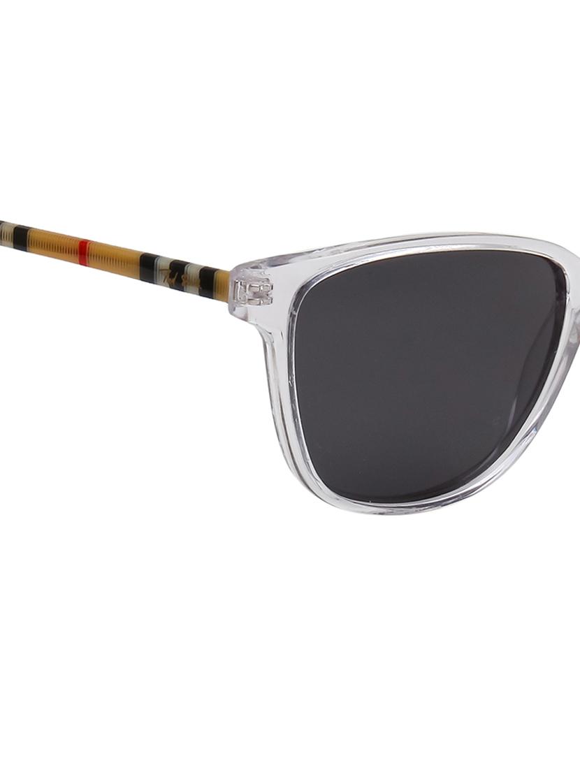 ted-smith unisex black premium italian acetate sunglasses with polarized lenses for men & women - 21711872 - Standard Image - 5