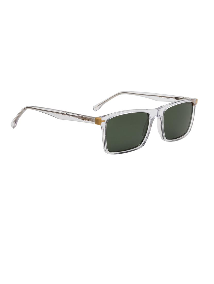 ted-smith unisex green premium italian acetate sunglasses with polarized lenses for men & women - 21711878 - Standard Image - 3