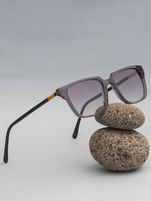 ted-smith unisex grey graded premium italian acetate sunglasses with polarized lenses for men & women - 21711881 - Standard Image - 0