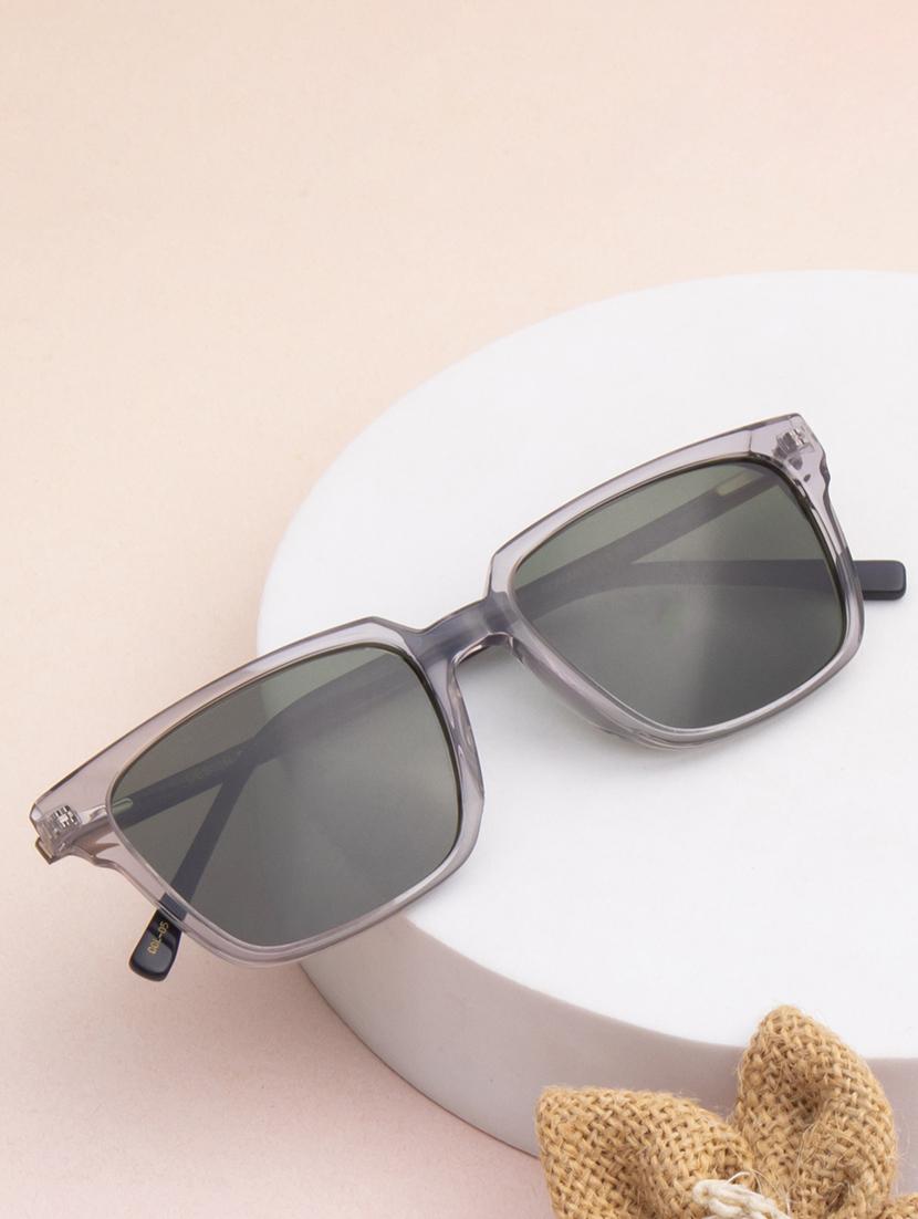 ted-smith unisex green premium italian acetate sunglasses with polarized lenses for men & women - 21711883 - Zoom Image - 0