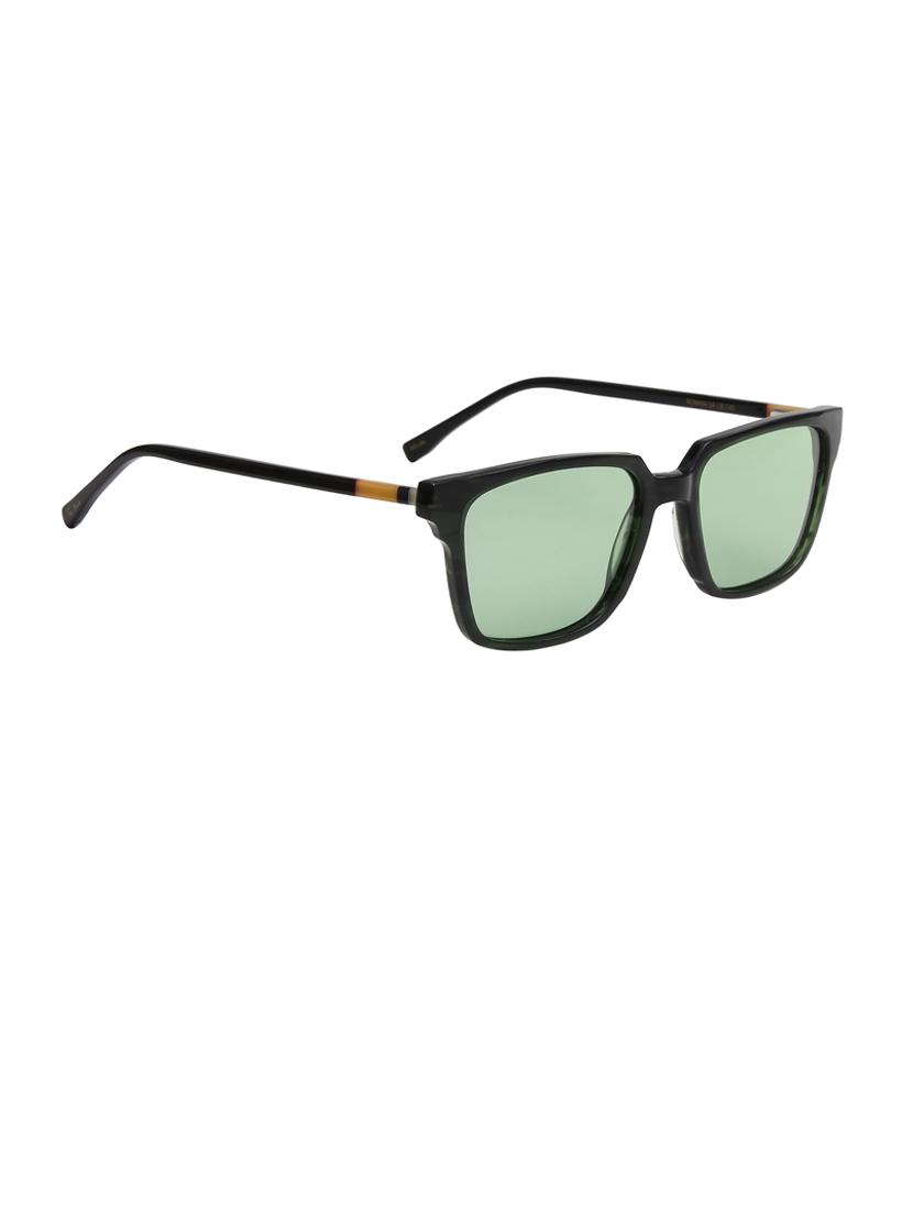 ted-smith unisex green premium italian acetate sunglasses with polarized lenses for men & women - 21711884 - Standard Image - 3