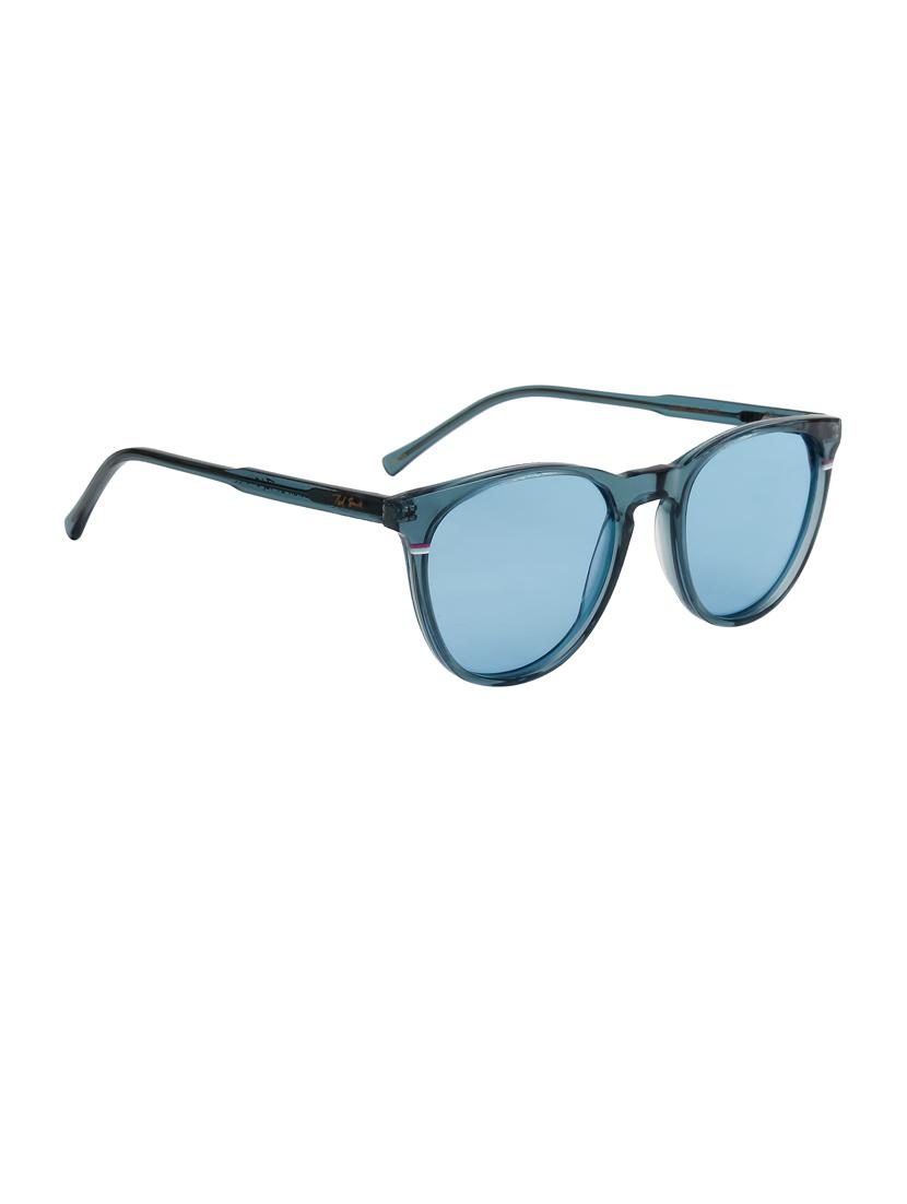 ted-smith unisex blue premium italian acetate sunglasses with polarized lenses for men & women - 21711888 - Standard Image - 3