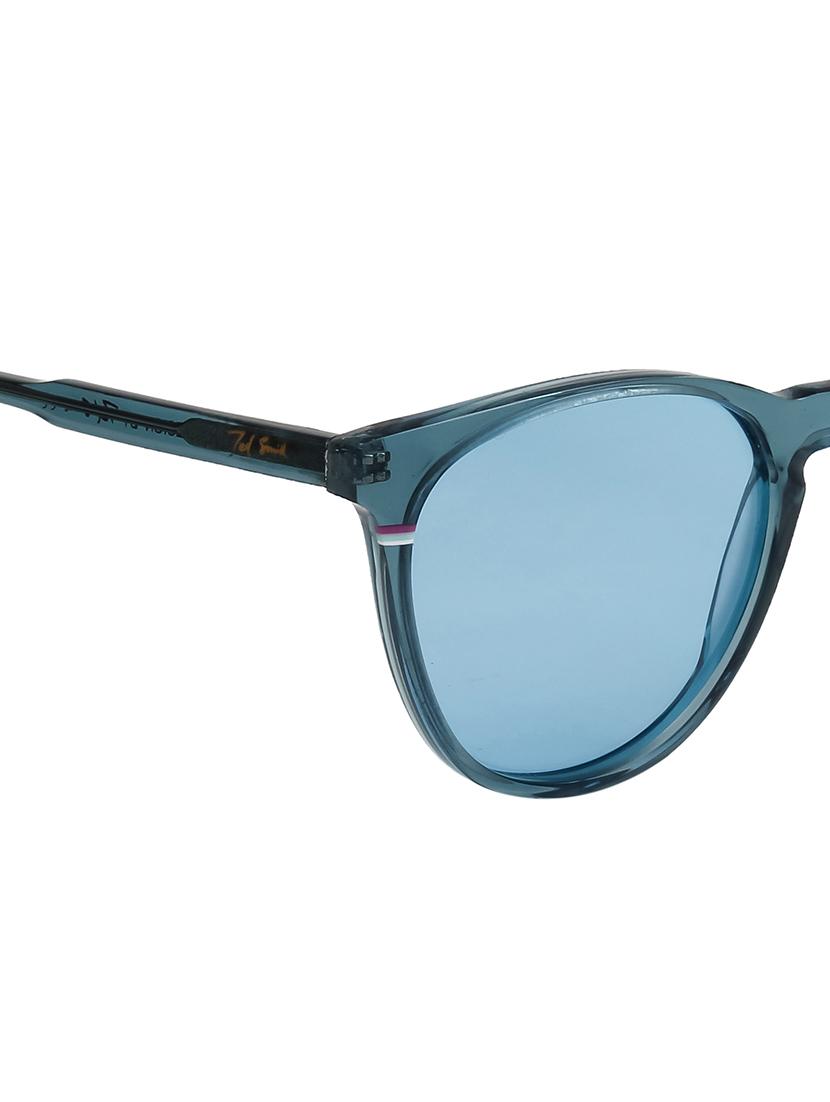 ted-smith unisex blue premium italian acetate sunglasses with polarized lenses for men & women - 21711888 - Standard Image - 5