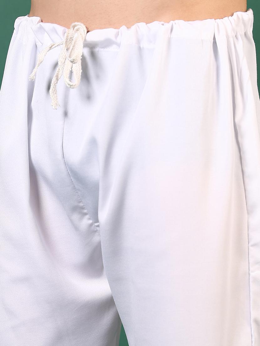 men mandarin neck kurta pyjama ethnic wear set - 21712029 - Standard Image - 5
