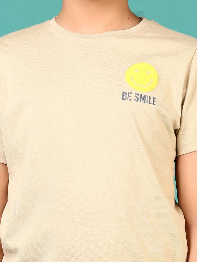 boys front & back print short sleeve t-shirt - 21712045 -  Standard Image - 5