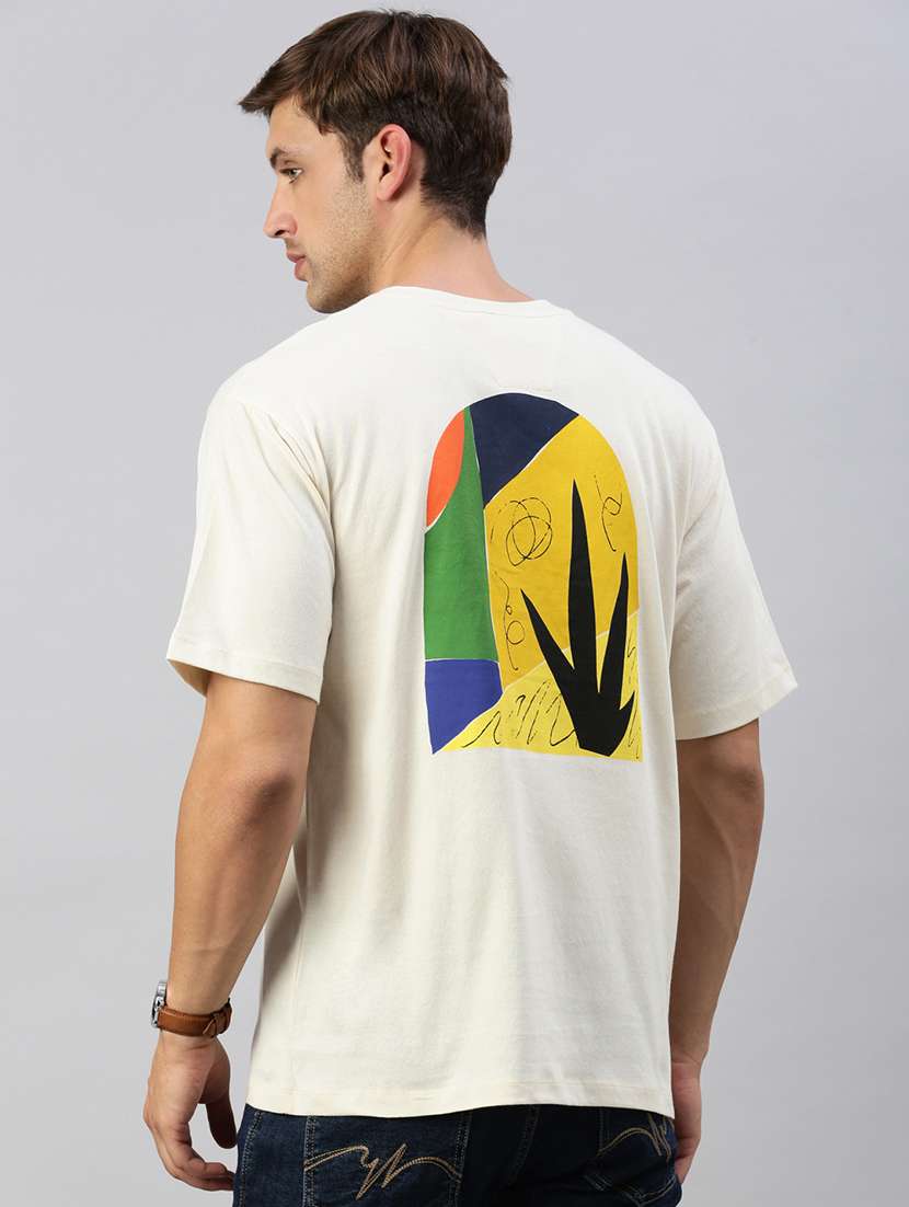 men printed short sleeves t-shirt - 21712296 -  Standard Image - 3