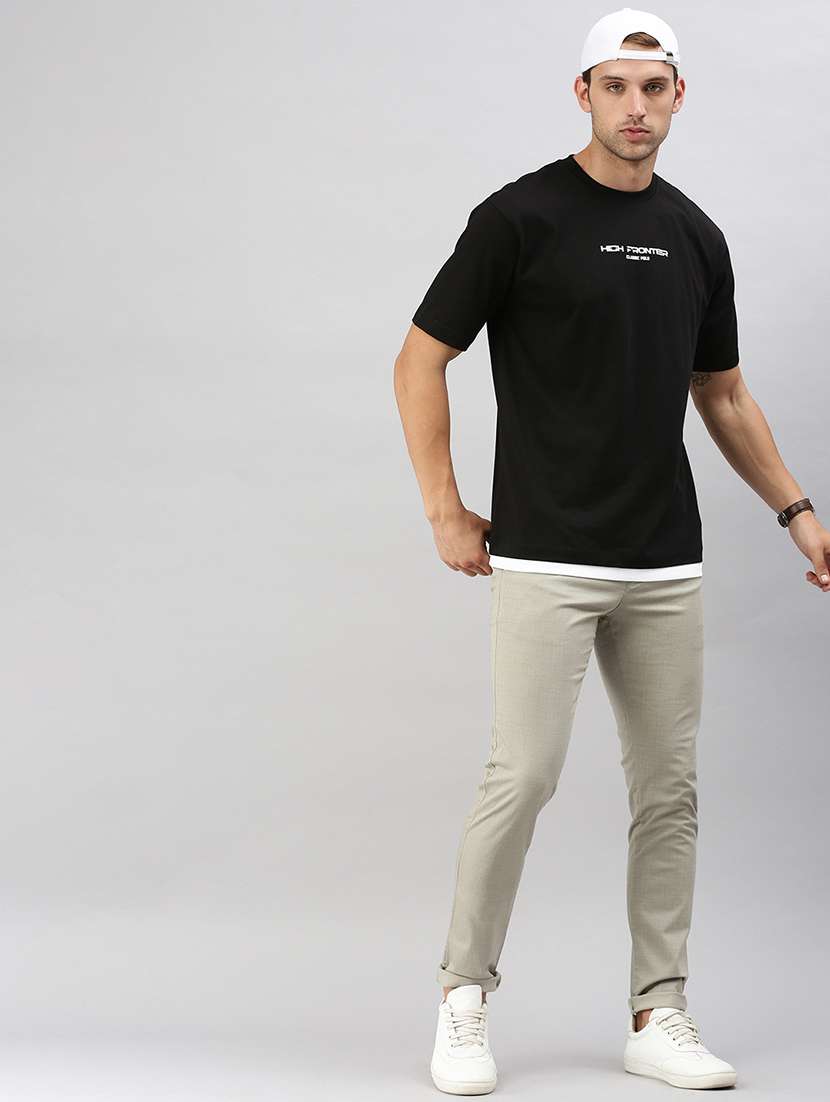 men printed short sleeves t-shirt - 21712297 -  Standard Image - 3