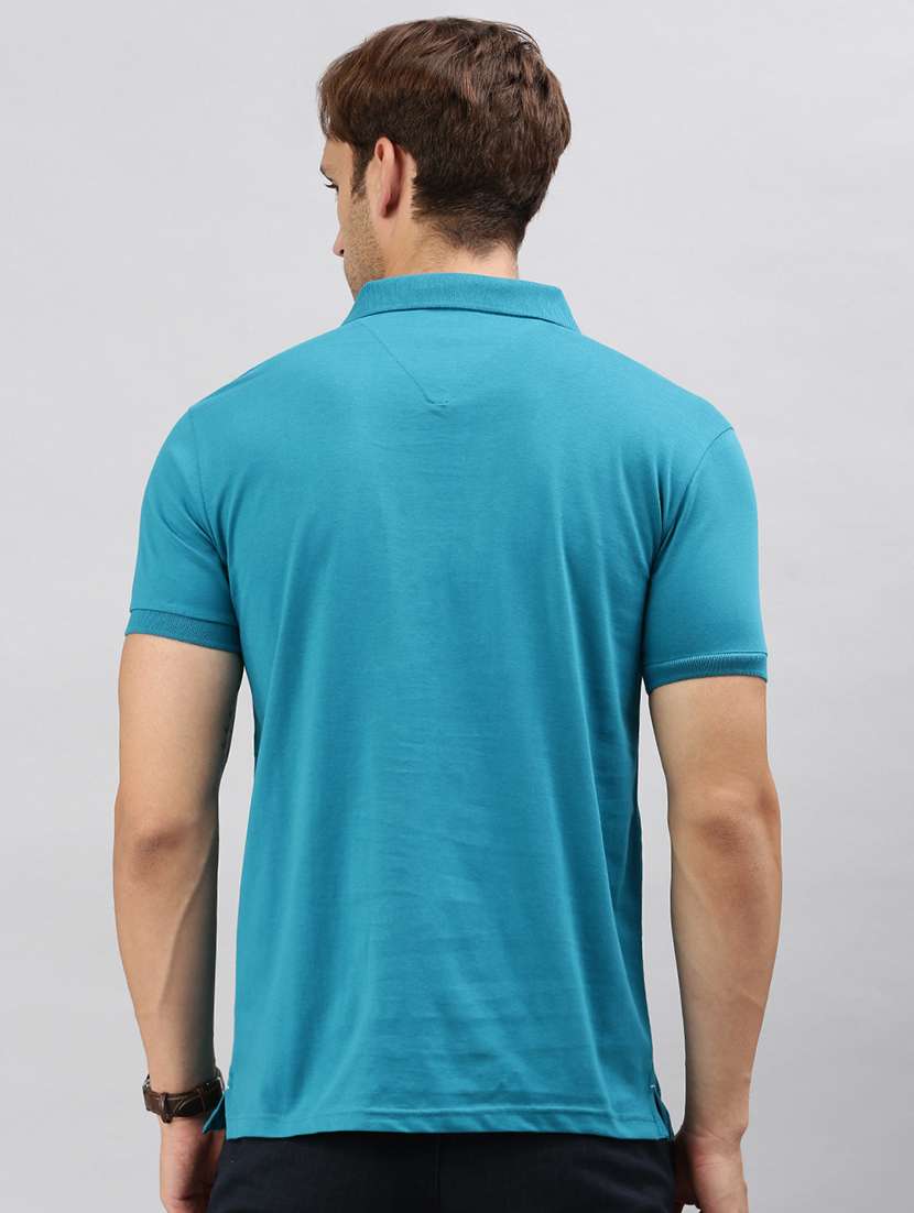 men printed short sleeves polo t-shirt - 21712308 -  Standard Image - 3