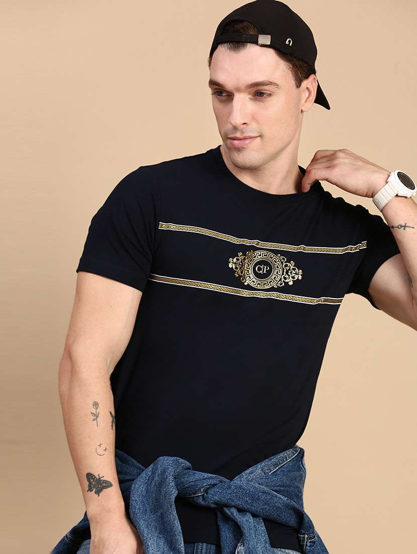 men printed short sleeves t-shirt - 21712316 -  Standard Image - 3