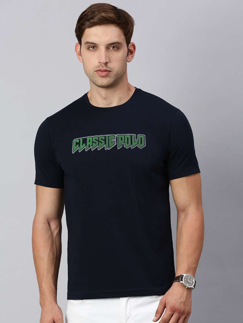 men printed short sleeves t-shirt - 21712330 - Zoom Image - 0