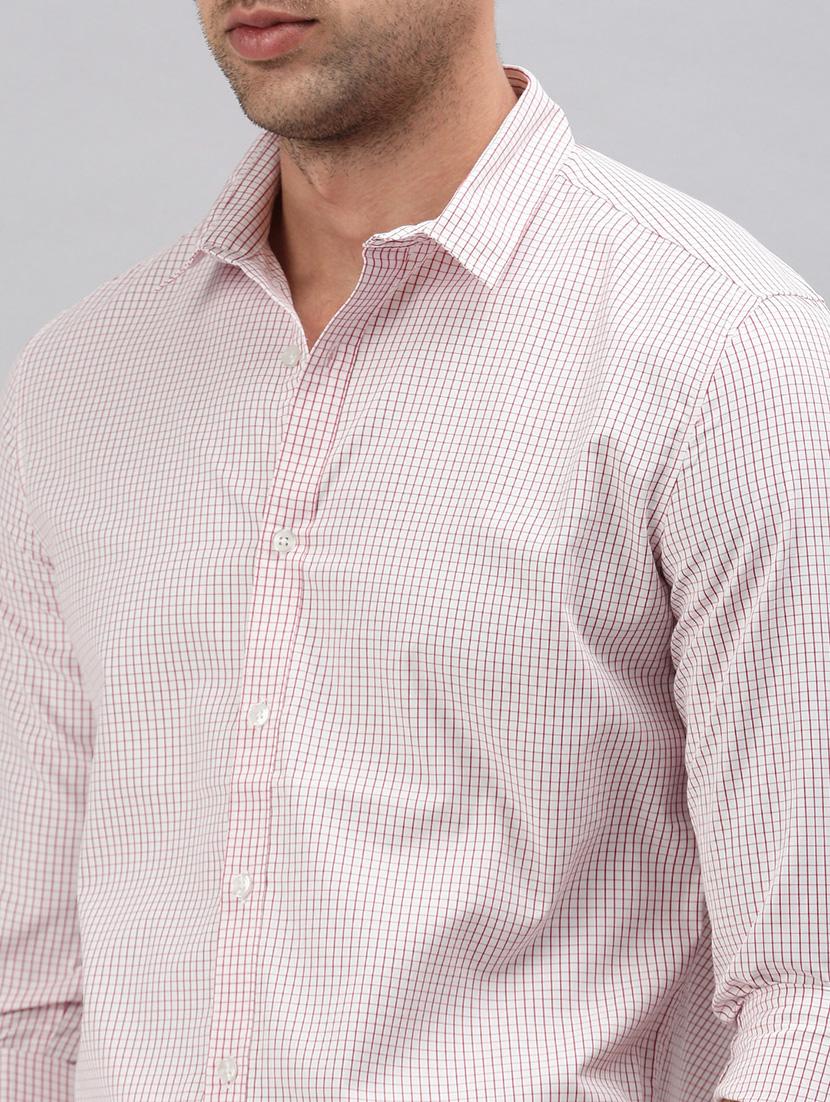men checkered long sleeve casual shirt - 21712375 - Standard Image - 5