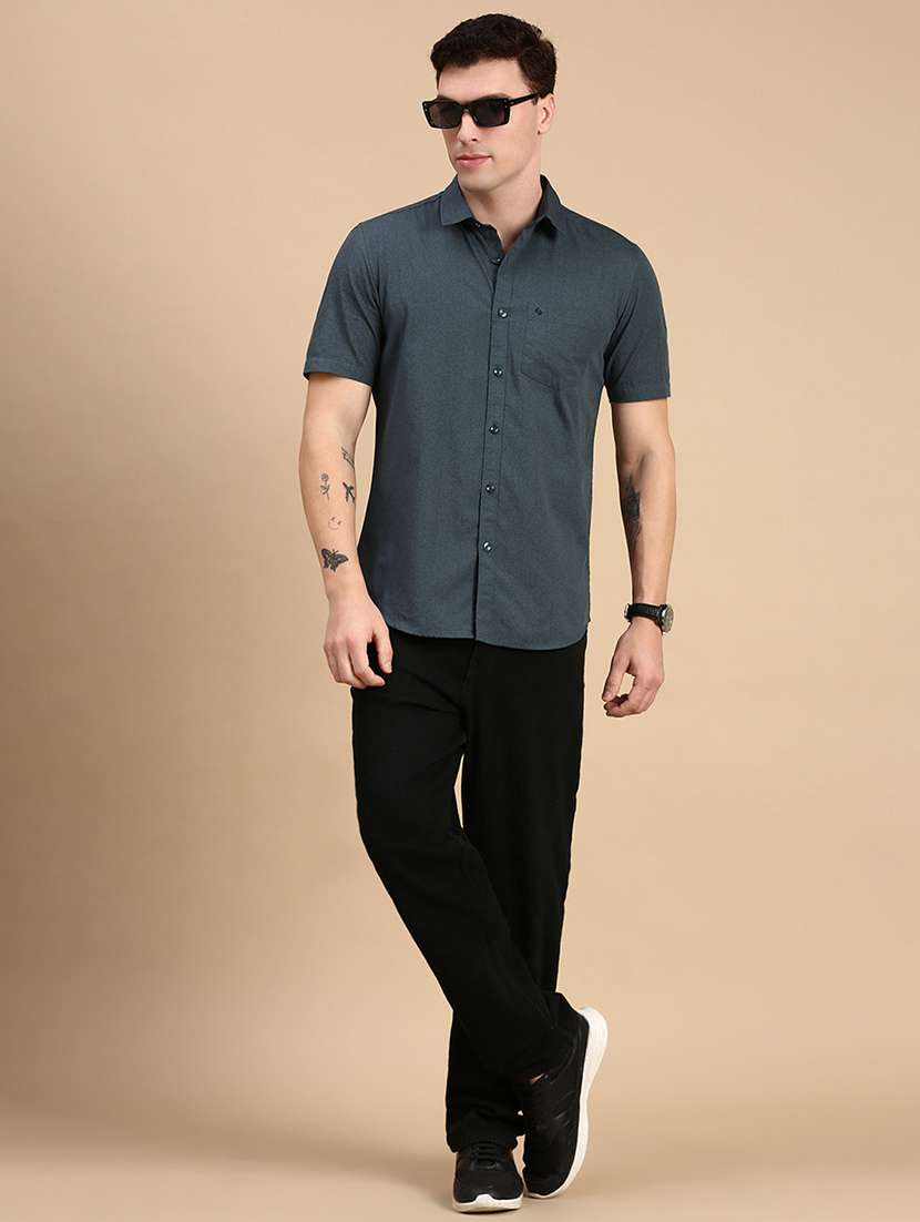men printed collared casual shirt - 21712381 -  Standard Image - 3