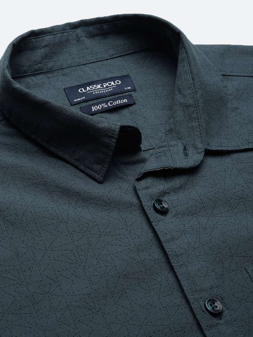 men printed collared casual shirt - 21712381 -  Standard Image - 5