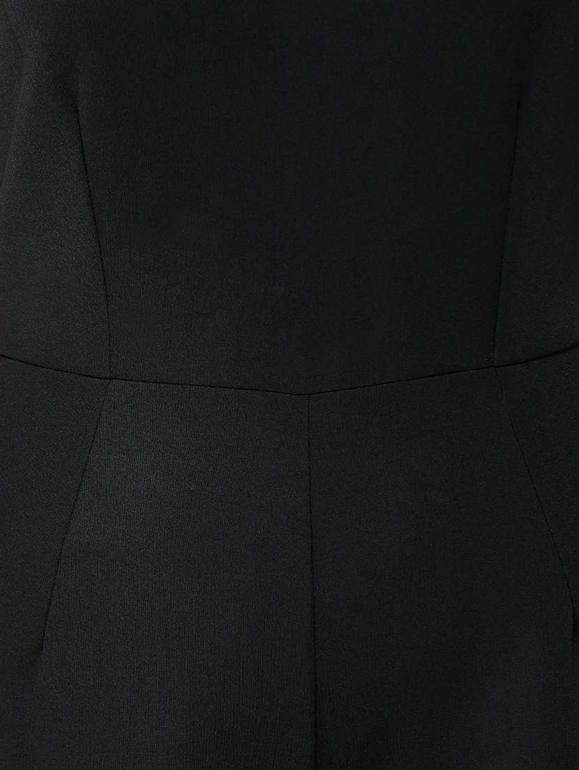 women solid shoulder strap full length jumpsuit - 21712589 -  Standard Image - 5