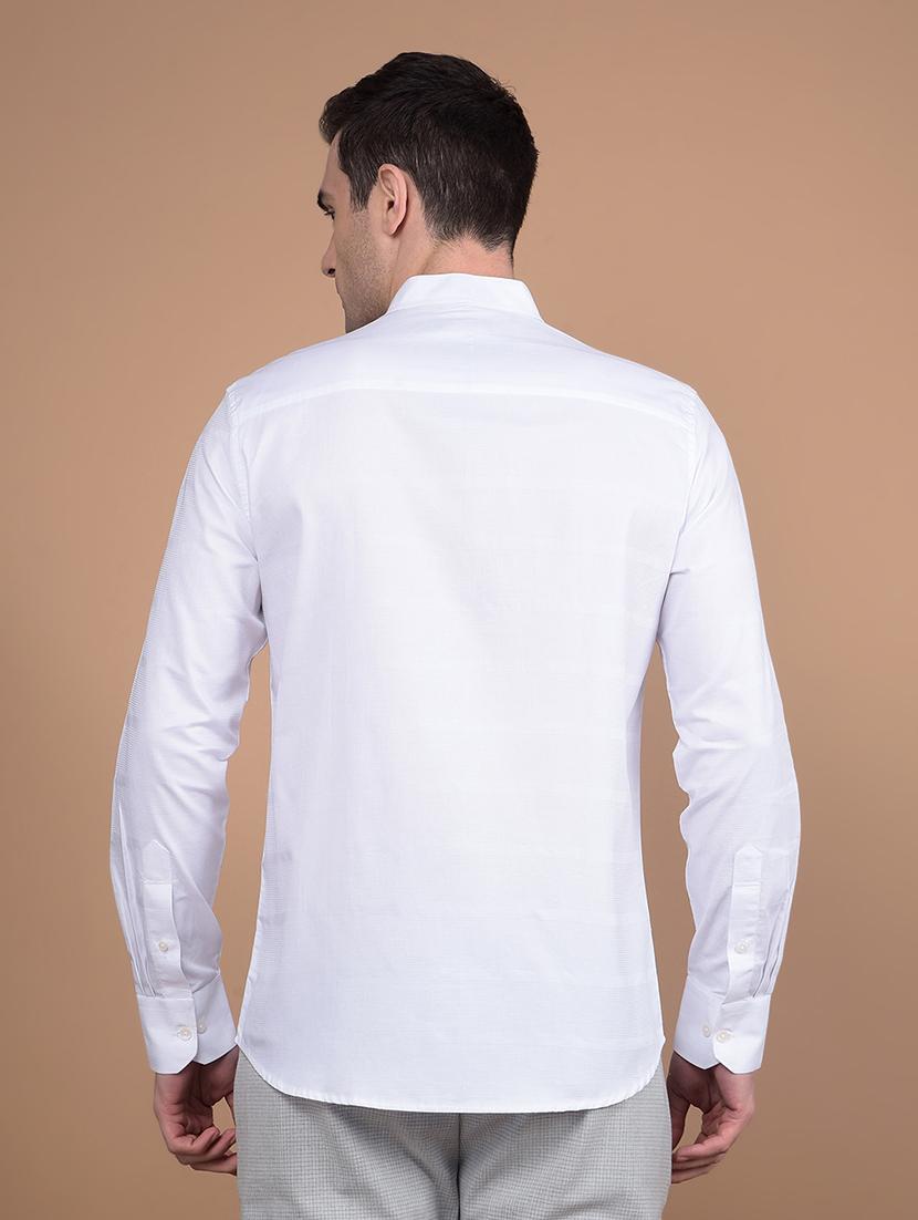 men solid long sleeve casual shirt - 21713392 - Standard Image - 3