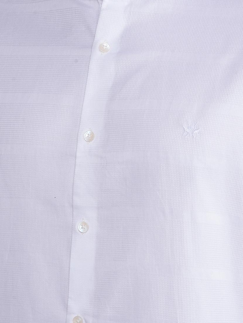 men solid long sleeve casual shirt - 21713392 - Standard Image - 5