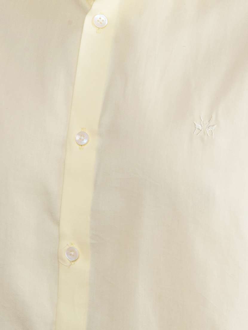 men solid collared casual shirt - 21713393 -  Standard Image - 5