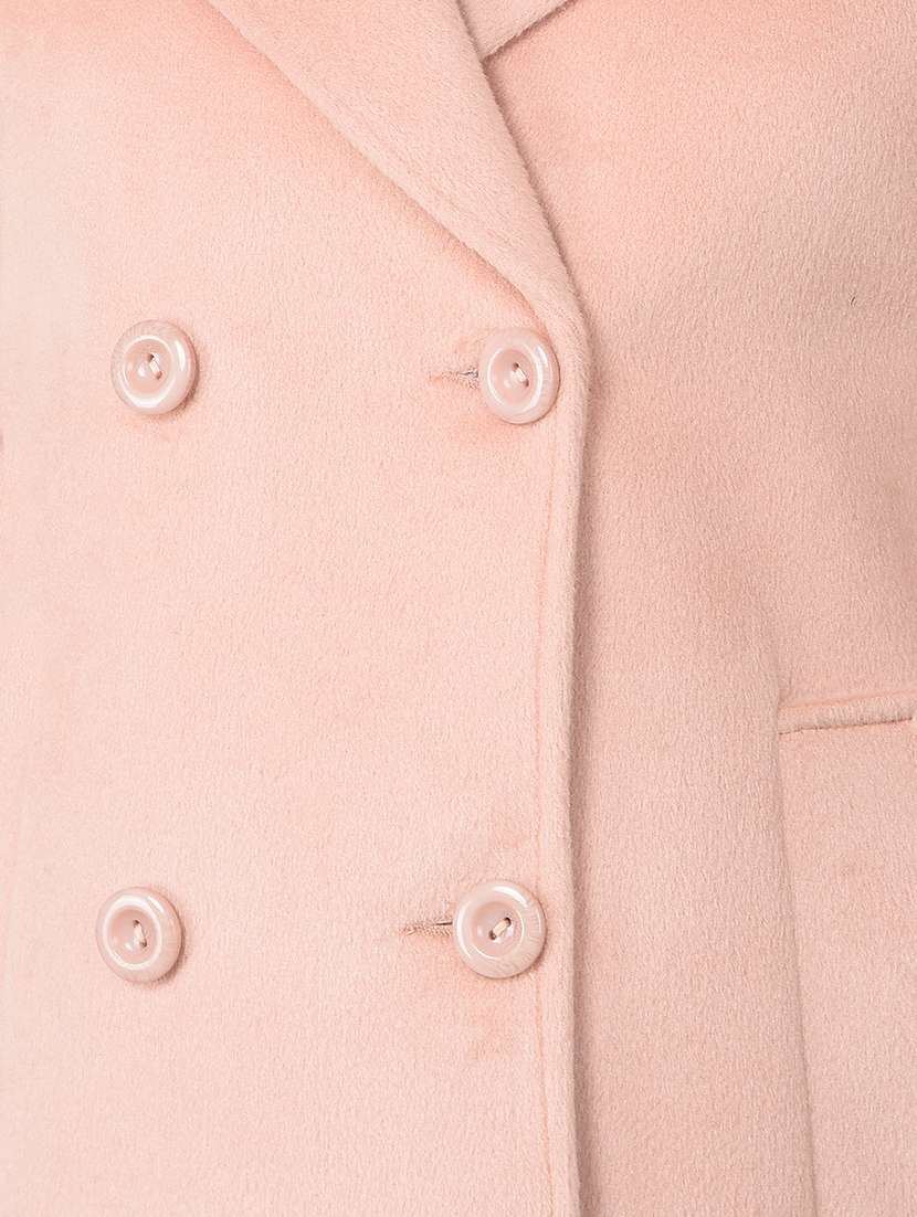 women solid long sleeve trench coat - 21713442 -  Standard Image - 5