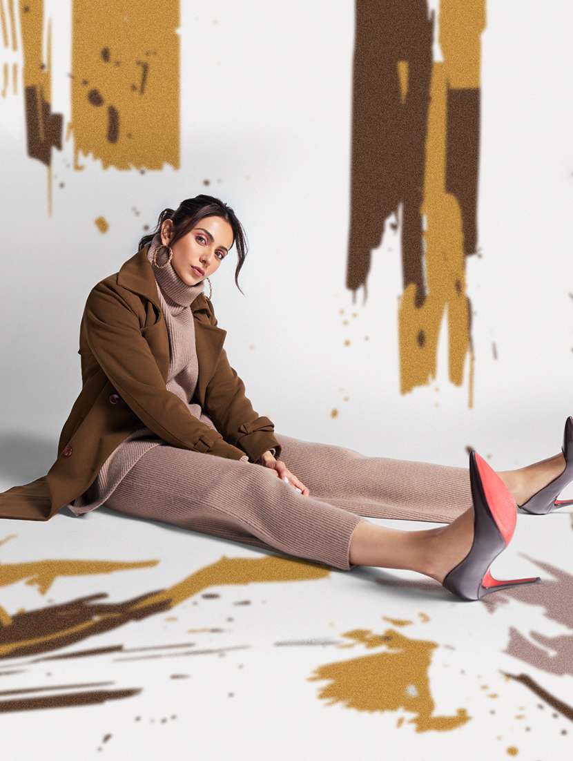 women solid long sleeve trench coat - 21713445 - Standard Image - 5