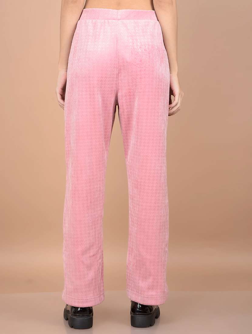 women solid mid rise pajama - 21713452 -  Standard Image - 3
