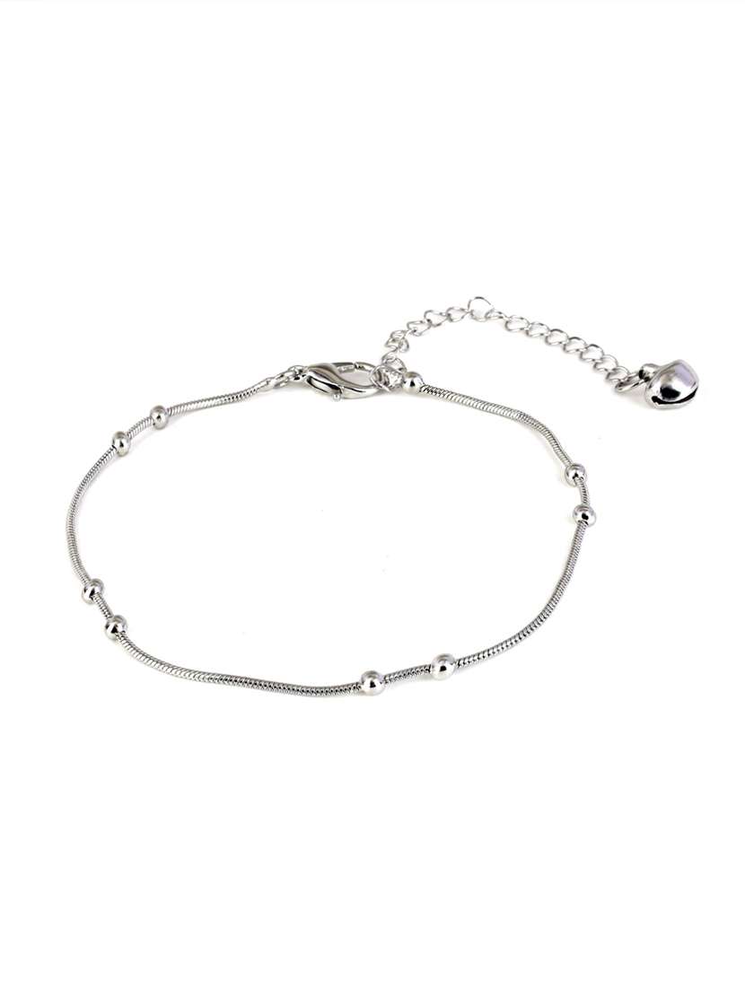 women gold plated anklet ( pack of 2) - 21713693 -  Standard Image - 3