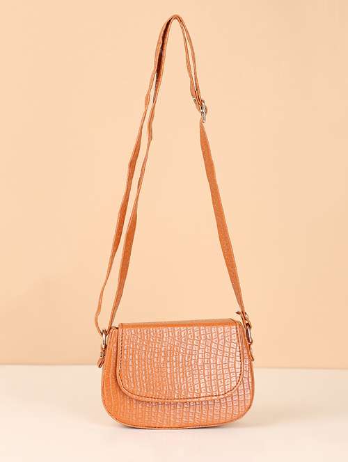 women textured sling bag - 21713775 -  Standard Image - 0