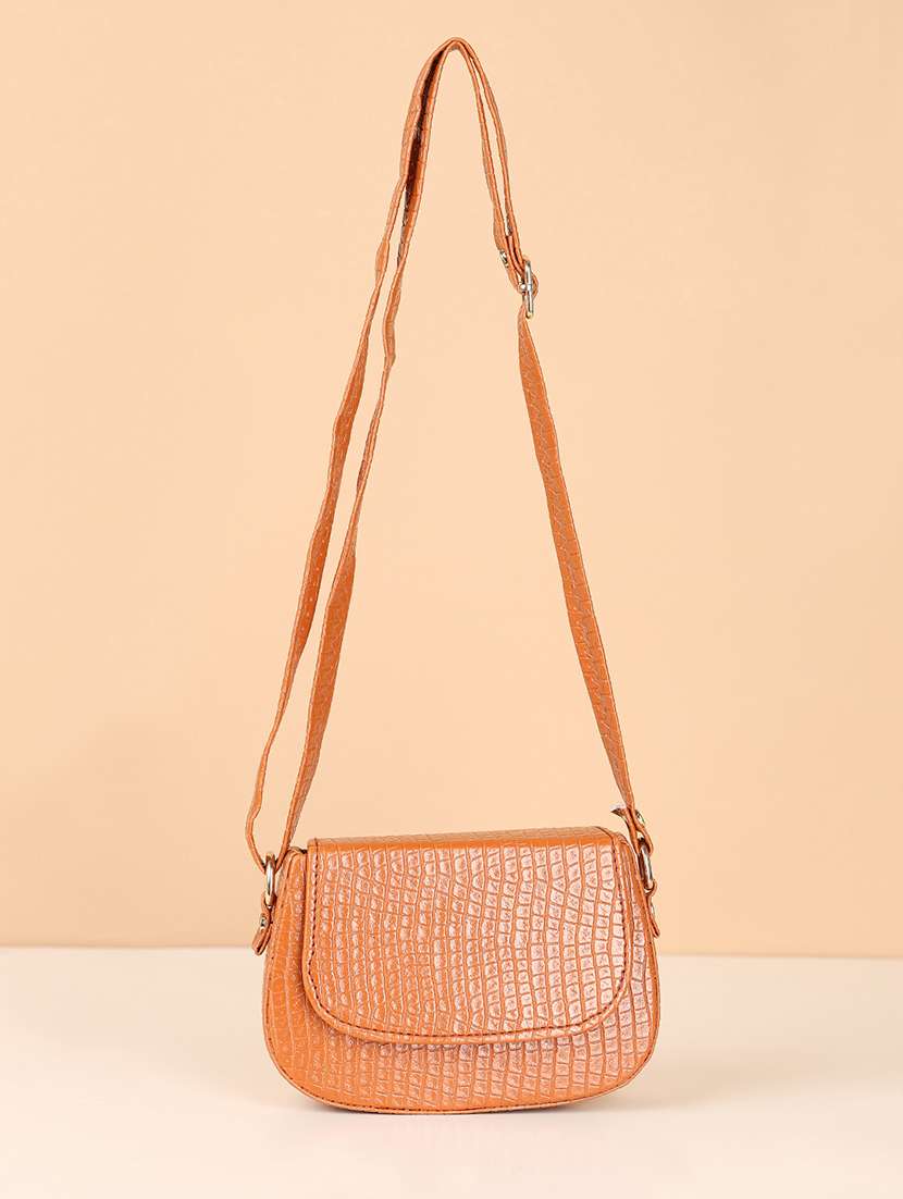 women textured sling bag - 21713775 -  Zoom Image - 0