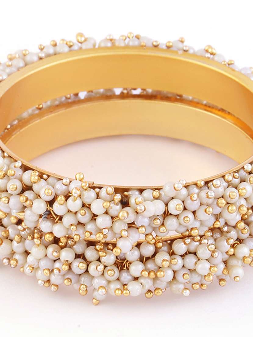 women alloy gold-plated bangle set  (pack of 2) - 21713832 -  Standard Image - 5