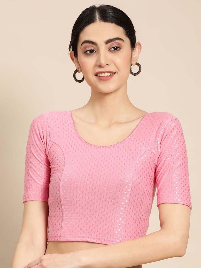women pink solid blouse - 21715629 - Zoom Image - 0