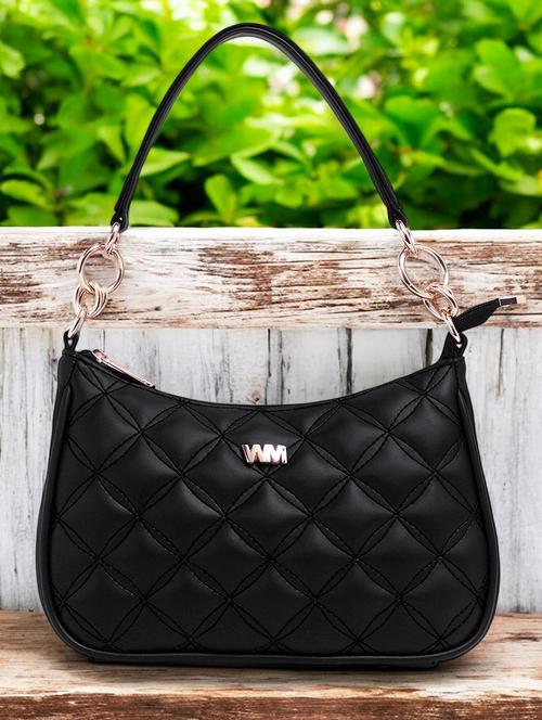 women solid quilted handbag - 21715696 -  Standard Image - 0