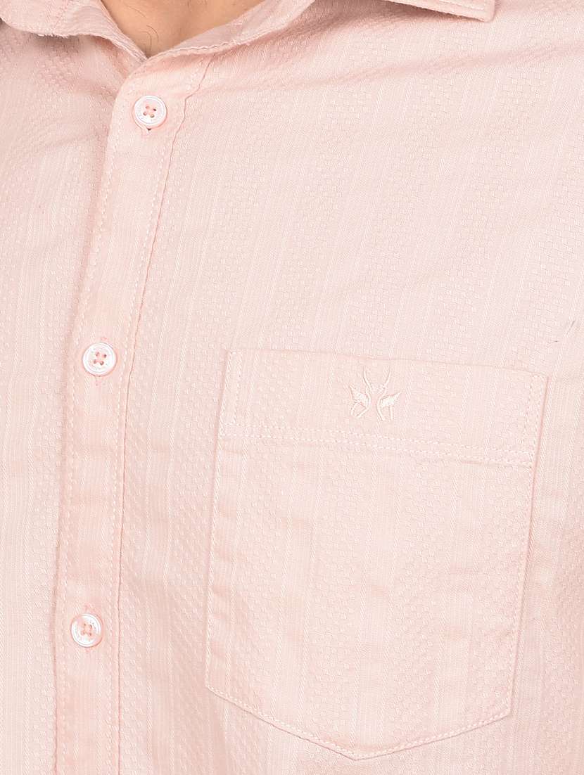 men short sleeves striped casual shirt - 21716262 -  Standard Image - 5