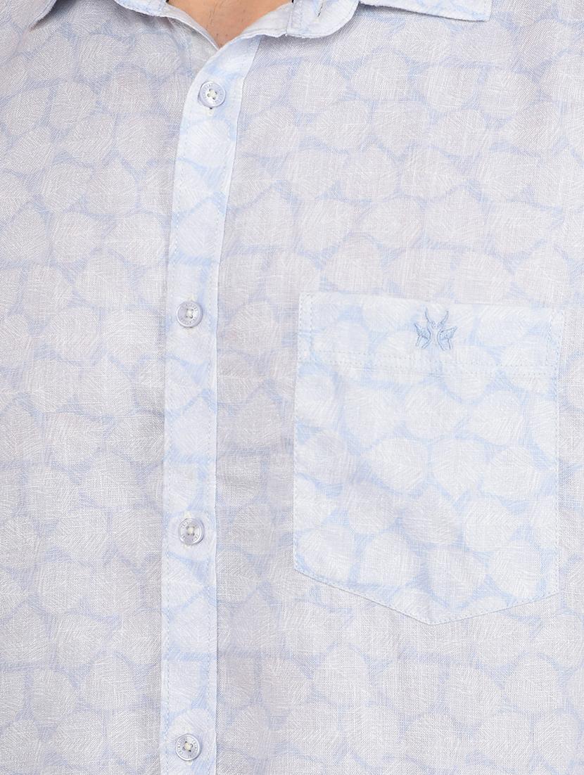 men long sleeves printed casual shirt - 21716314 - Standard Image - 5