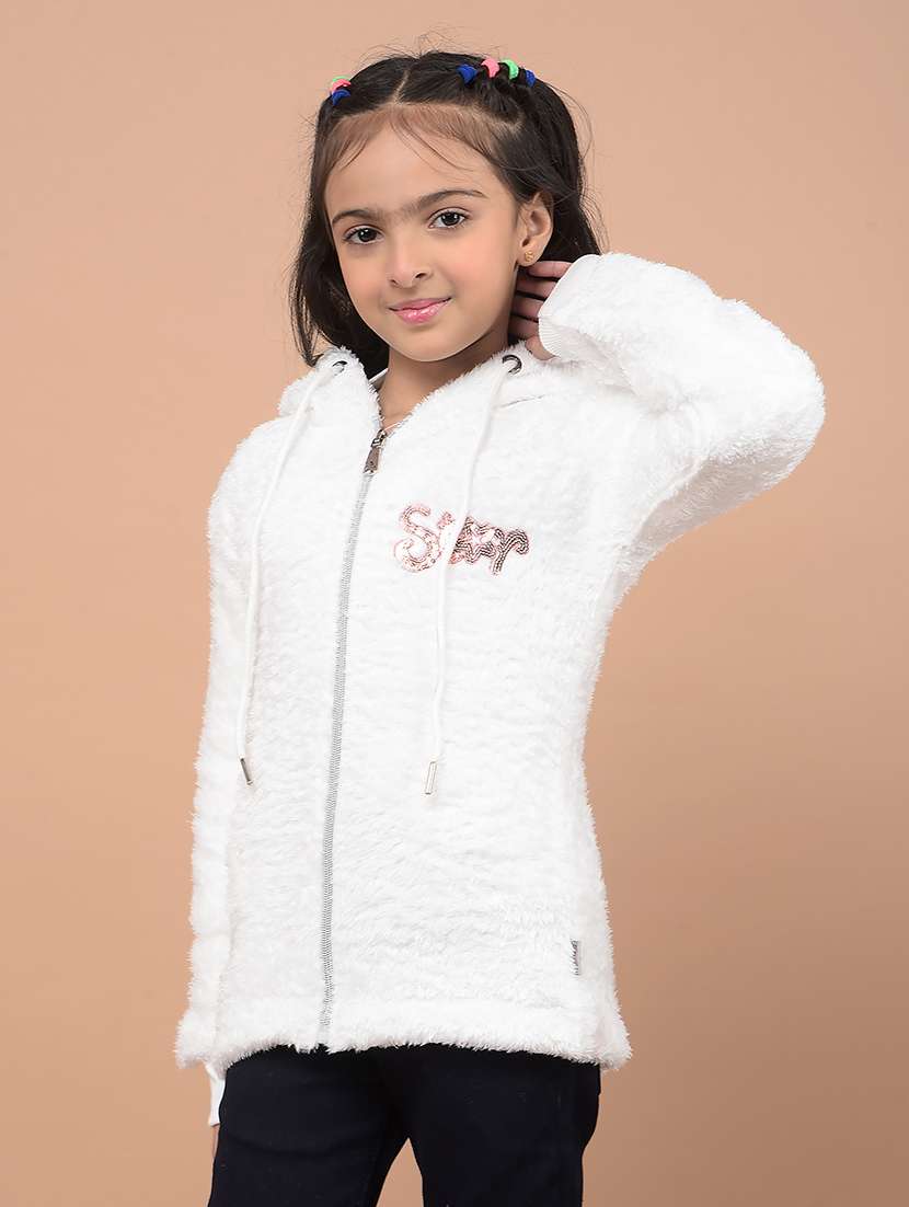 girls long sleeves plain sweatshirt