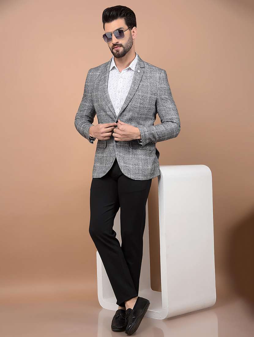 men single breasted formal blazer - 21716489 -  Standard Image - 3