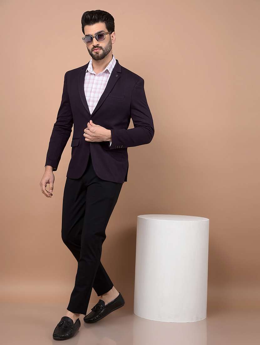 men single breasted formal blazer - 21716490 -  Standard Image - 5